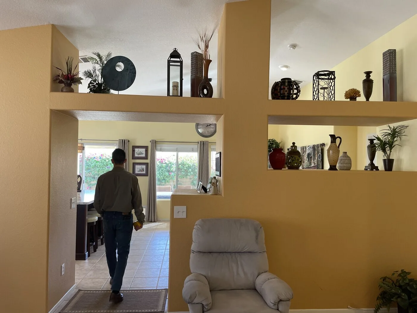 Eann and Tyler visiting the Cozy Cactus property in Indio on Easter Sunday 2022 before purchasing